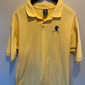 Looney tunes polo large yellow